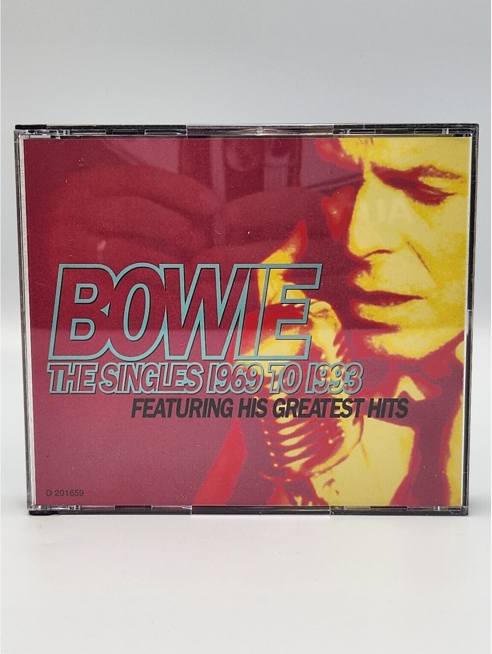 David Bowie - The Singles 1969-1993 2xCD Rykodisc Greatest Hits VG - B15